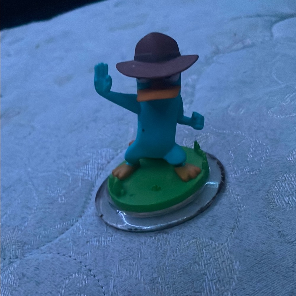 Perry the platypus  Figurine with Brown Hat